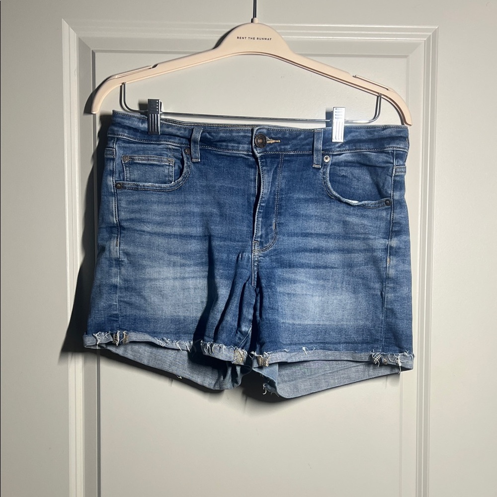 American Eagle Outfitters Light Blue Jean Shorts